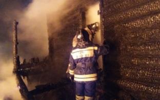 Под Первоуральском в дачном посёлке "Алексеевское" сгорела баня