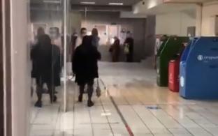 Коммунальная авария в торговом центре