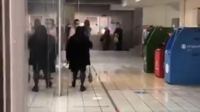 Коммунальная авария в торговом центре