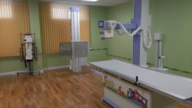 В диагностическом отделении Детской городской больницы появилось новое оборудование