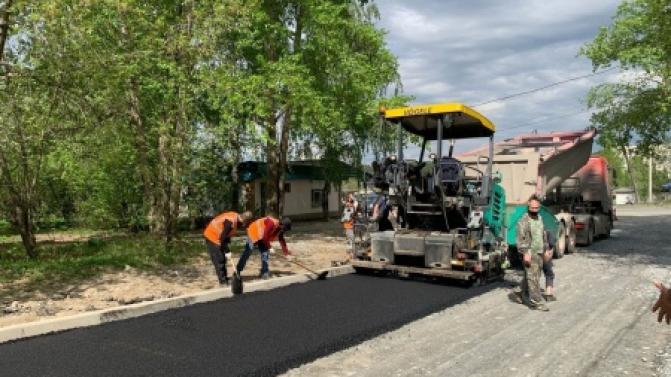 Ремонт внутриквартальных проездов в текущем году