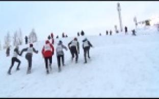 В Первоуральске устроили экстремальный забег на гору Лысая