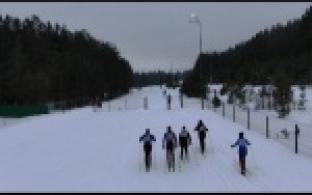 В Первоуральске прошла традиционная гонка "Лыжня России"