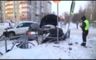 На перекрестке Строителей - Краснодонцев произошло ДТП с пострадавшим