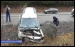 В ДТП с запрещенным обгоном пострадали трое детей