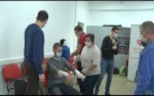 Работники ПНТЗ сдали экзамен по "Курсу молодого спасателя"