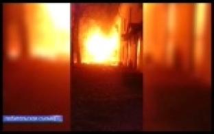 В выходные в Первоуральске произошел крупный пожар