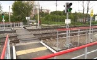 Открылся безопасный переход через ж/д пути в Первомайке