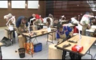 Уральские ремесленники соревнуются в конкурсе мастерства