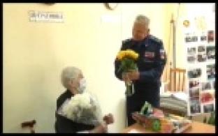 Ветерану войны вручили грамоту Министерства обороны РФ