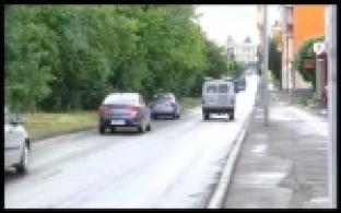 Перекрытие дороги на проспекте Ильича