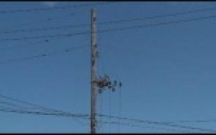 Из-за штормового ветра несколько районов города оставались без электричества