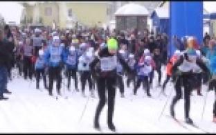 В Первоуральске прошел забег "Лыжня России 2020"