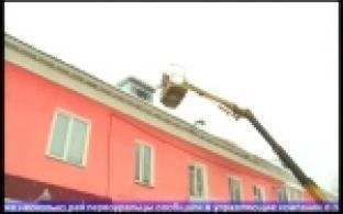 Уборка снега и сосулек с крыш