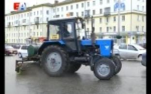 С мигалками и щётками наперевес