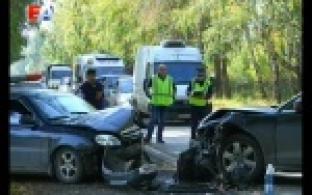 На динасовском шоссе сегодня образовалась пробка