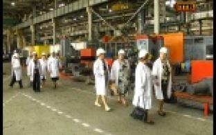 Работники Новотрубного завода отметили 85-летие ремонтно-механического цеха