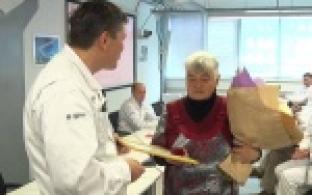 Почетную грамоту Законодательного собрания Свердловской области вручили ветерану Новотрубного завода Раиде Макеровой