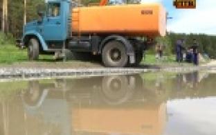 Нечистоты угрожают участкам жителей Шайтанки