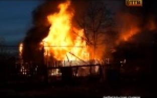 Накануне вечером в доме на проспекте Ильича 7-б произошло возгорание