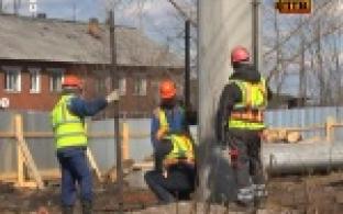 В поселке Билимбай строят уникальный железнодорожный мост для пешеходов