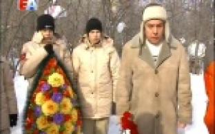 Небольшая делегация с историко-патриотического форума побывала сегодня в Билимбае