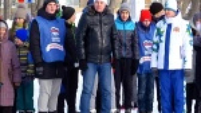 Город присоединился ко Всероссийской акции по конькобежному спорту "Лёд надежды нашей"