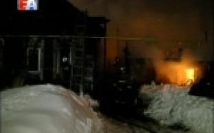 Страшный пожар в Первоуральске унес жизнь человека