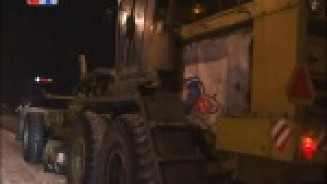 На борьбу с колейностью выходит тяжелая техника