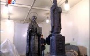 В Первоуральске создали уникальную скульптуру святому Стефану Сурожскому