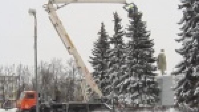 Более 10 000 цветных светодиодов украсят центр Первоуральска
