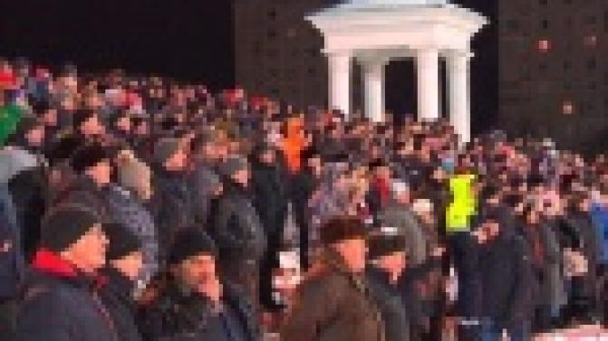 На городском стадионе прошел первый домашний матч против иркутского клуба "Байкал - Энергия"
