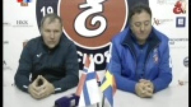 Первый тайм провели на равных, а во втором - упустили инициативу