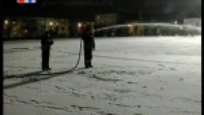 Лед на стадионе "Уральский трубник" будет высокого качества