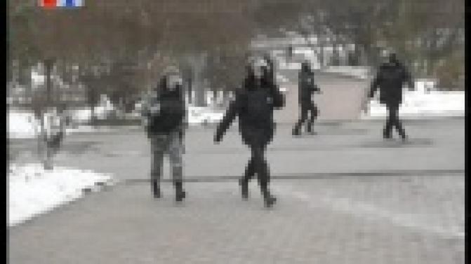 На железнодорожной станции «Первоуральск» прошли учения силовиков