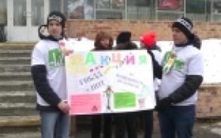 Студенты и автоинспеткоры отправились на городские улицы, чтобы напомнить об опасности "нетрезвого" вождения