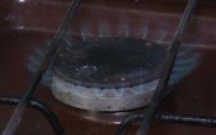 Не дает замерзнуть газ