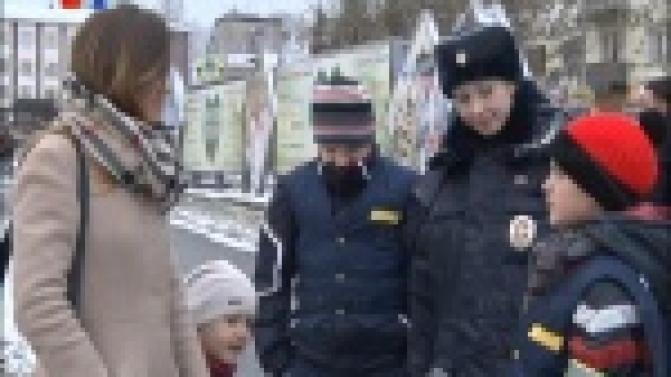 Напомнили о значении дорожных знаков, светофоров и пешеходных переходов