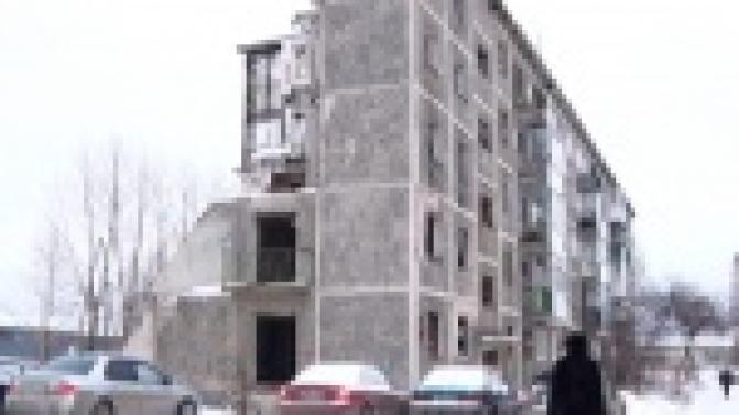 Разрушенную часть многоэтажки в Веросовке решено демонтировать