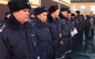 Во всеоружии холода должны встретить и первоуральские полицейские