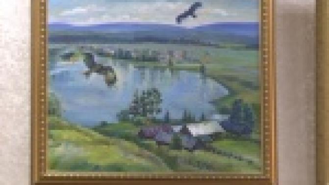 В детской художественной школе открылась новая выставка