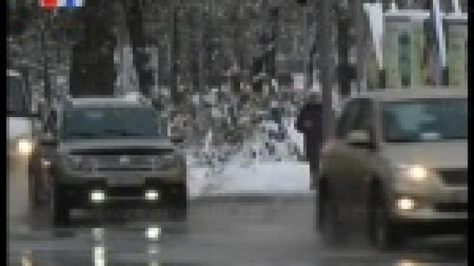 Сегодня в Первоуральске пошел первый снег