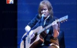 Легенда русского рока - Настя Полева - дала большой концерт в Инновационном культурном центре Первоуральска