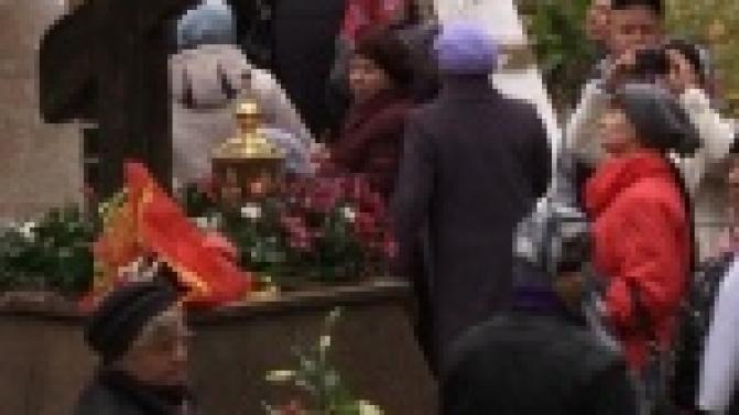 Ветераны-новотрубники посетили популярное место паломничества Ганину яму