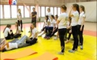 Участницы конкурса "Краса России" накануне соревновались в турнире по кроссфиту