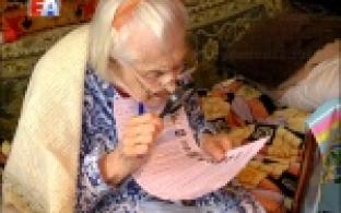 Сто один год исполнился жительнице Первоуральска, которая приняла участие в выборах