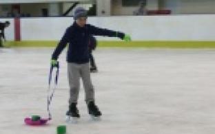 Традиционный конкурс "Весёлые старты" организаторы перенесли в необычное место