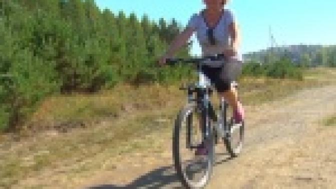 Лыжная база летом превратилась в мекку для велосипедистов