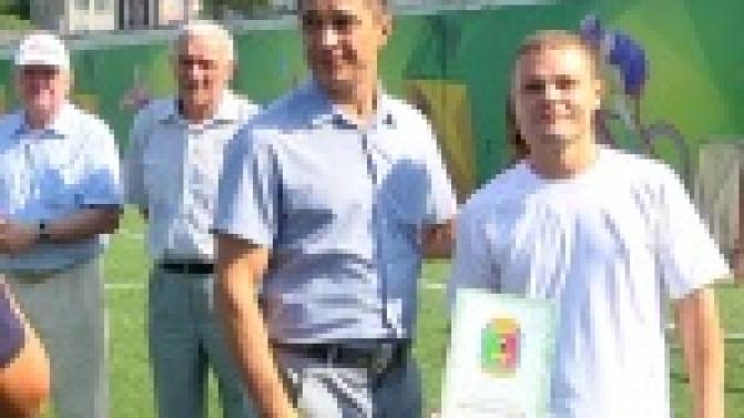 Заслуженные награды в день физкультурника получили и работники Новотрубного завода