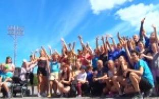 Десятки первоуральцев вышли на массовую фитнес-тренировку